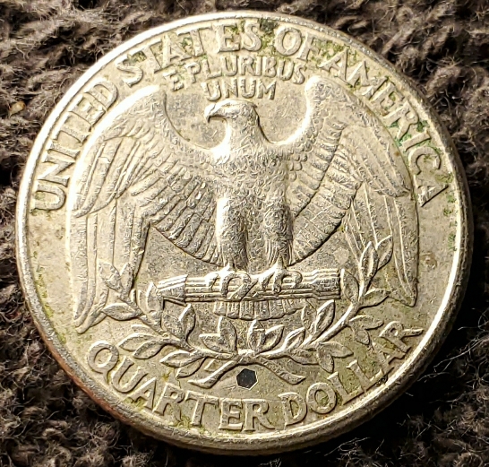 1994-P-Quarter...strikethru-With-A-Hologram-On-Both-Sides